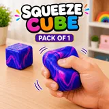Squeeze Cube Stress Relief Toy Random (JSS |JSSR)