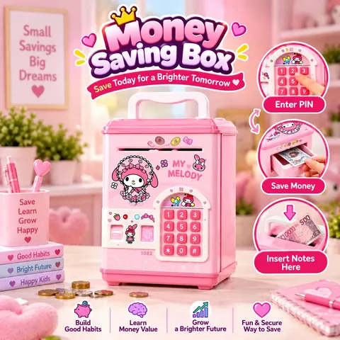 Digital ATM Piggy Bank For Kids (XC-300)