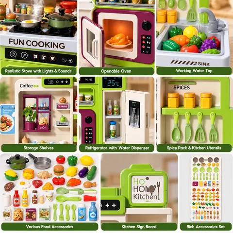Kids Mini Kitchen Cooking Set (928A | 938A)