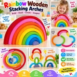 Wooden Rainbow Building Blocks | 2025-2