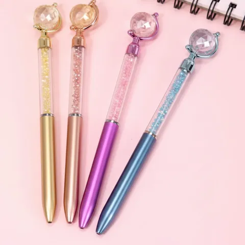 Cat Ballpoint Pen With Ball For Kids (1111)