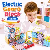 Electric Building Block Gear Toy (6021)