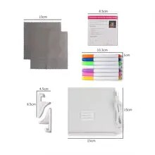 Acrylic LED Board With Colorful Night Light & 7 Neon Pens