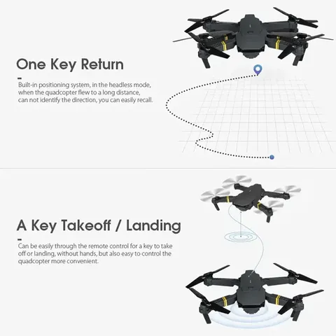 E88 PRO Drone with LED Lights & Camera