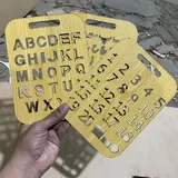 Early Learning Wooden Stencil Board For Kids (pk-003)