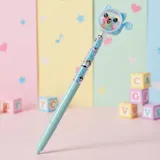Cute Cat Glitter Ballpoint Pen For Kids (1005)