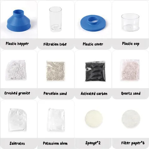 DIY Water Purification Science Kit for Kids