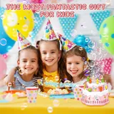 Cake Automatic Bubble Machine Toy with LED Light & Music for Kids (578)