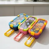 Kids Printed Stainless Steel Lunch Box (Random Design) (029-20)