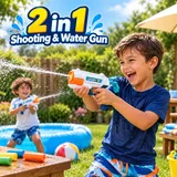 Magic 2 in 1 Shooting & Water Gun (648-31)