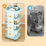 Multipurpose Baby Supplies Storage Trolley