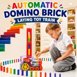Automatic Domino Brick Laying Toy Train (7012W)