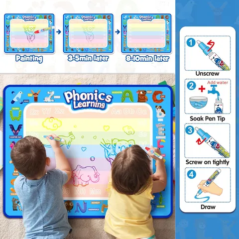 Magical Water Canvas Doodle Mat For Kids