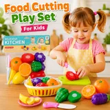 Food Cutting Play Set For Kids (Random Set | 1018-53)