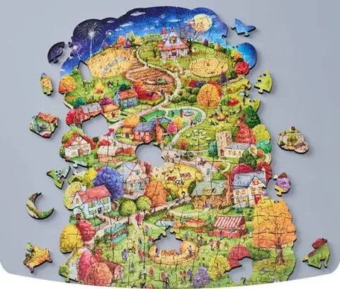 100 Piece Solar System Jigsaw Puzzle