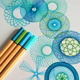 Educational Spirograph Painting Designer Set for Kids (3337A)