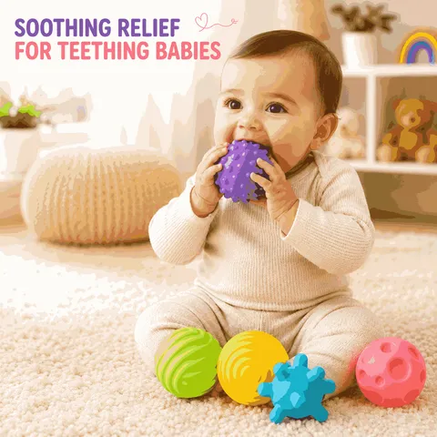 Baby Soft Squeeze Balls For Kids (KM231)