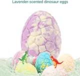 Kids Dino Egg Bath Bombs with Surprise Toys Inside  (KL9004)