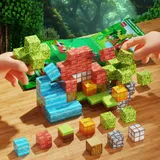 Minecraft Magnetic Building Blocks Cubes (100 Pcs | ZH019)