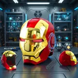 Electric Voice Controlled Iron Man Mask