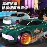 Lighting Mini Desktop Drift RC Car 1/64 Scale 4WD