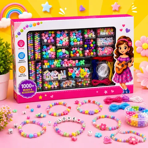 Jewellery Studio DIY Beads Kit for Girls (TF-004)