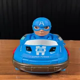 Avengers Superhero Ride-On Bumper Car for 2 Player
