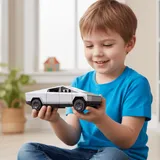 Cybertruck Diecast Toy Cars for Kids - 1 Pc (Random Color)
