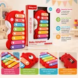 Cute Animal Baby Piano Xylophone Musical Toy for Kids (BL8002B)