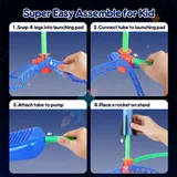 Outdoor Stomp Rocket Launcher Game for Kids (002)