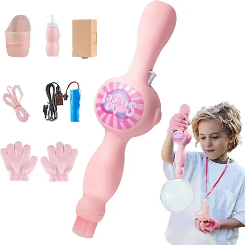 Magic Fog Bubble Wand Colorful Smoke Bubble Machine Toy (991-B-1)
