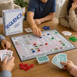 Classic Sequence Board Game for Kids & Family (1518)
