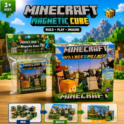 Minecraft Magnetic Cube Blocks (BZ96-101B)
