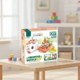 Creative 3D Drill Toy Set Space Simulation Screw Tool Box Random (232pcs)