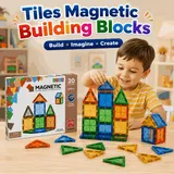 20 Pcs Tiles Magnetic Building Blocks for Kids (FK9808)