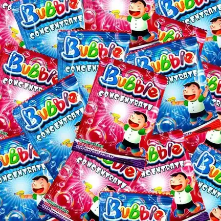Sachet For Water Bubble gun