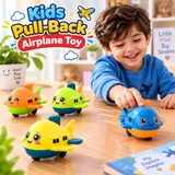 Kids Pull-Back Airplane Toy (6688-28S)
