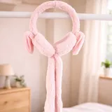 Bunny Earmuffs With Moving Ears - Soft Rabbit Warm Earmuffs For Kids (Random Colors)