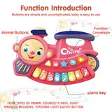 Train Musical Instrument Keyboard Piano for Kids (MTK018A)