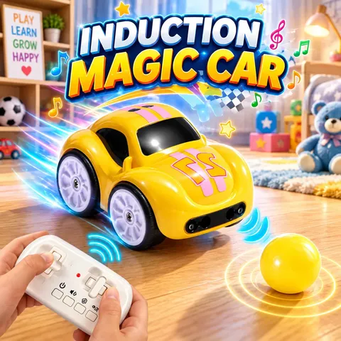 Mini Remote & Induction Car Smart RC Racing Toy for Kids (CX-001)