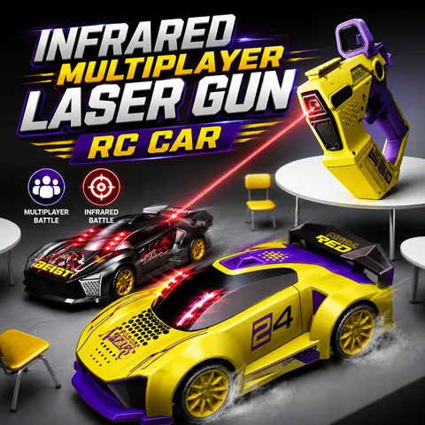 Infrared Multiplayer Laser Gun RC Car (TCS01)