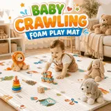 Large Reversible Baby Crawling Foam Play Mat (150)