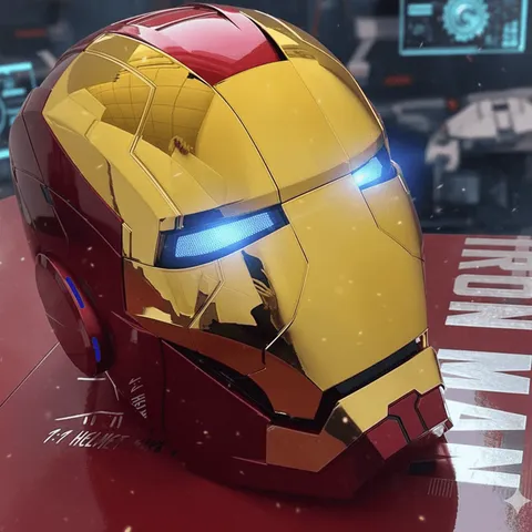 Electric Voice Controlled Iron Man Mask
