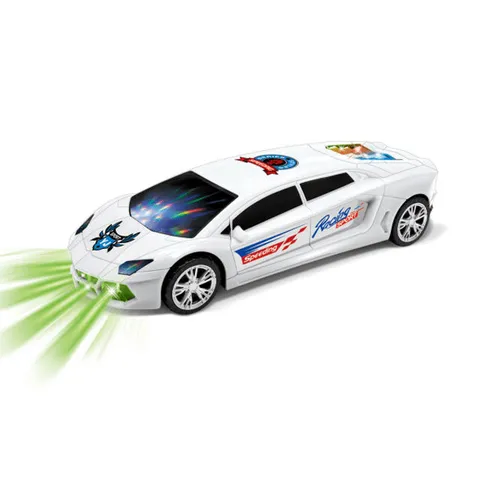 3D Super Car With 360 Degree Rotation For Kids