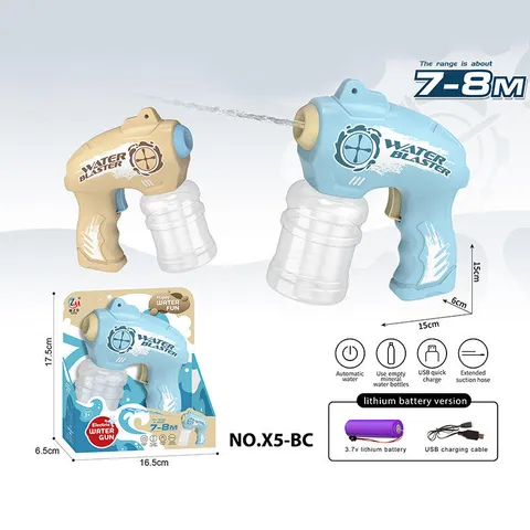 Kids Shooting High-Range Water Electric Gun (X5-BC)