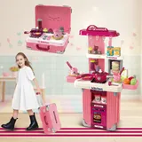 Kitchen Trolley Case Set Pretend Play for Kids (008-601A)