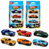 Die-Cast Metal Racing Cars Set 3 Pcs (SQ80113-N2)