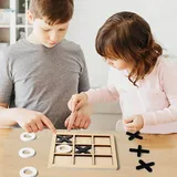 Wooden Tic-Tac-Toe Puzzle Game (2025-48)