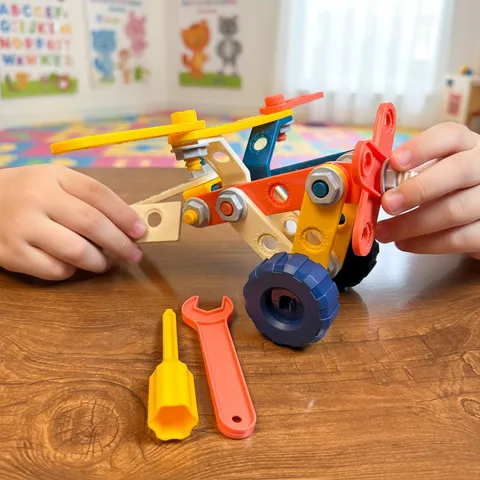 DIY Erector Building Toy Set for Kids (AK014)
