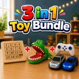 Kids Fun & Learning Activity Toy Bundle (358-9/8200B-1/2025-51)